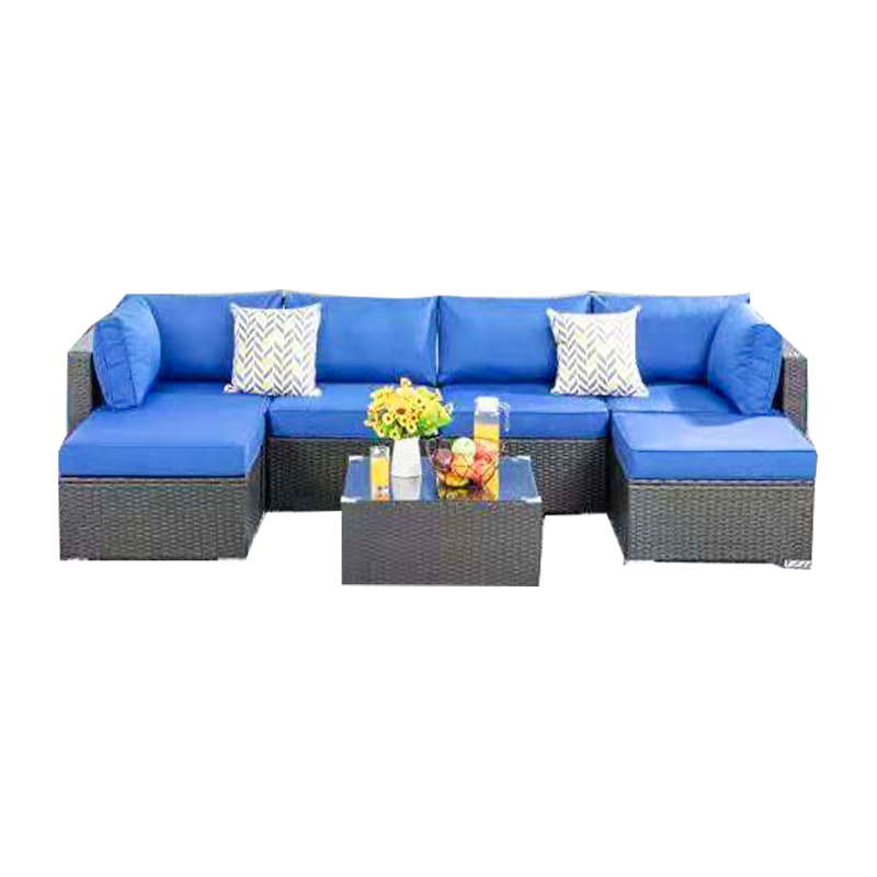 Bộ kết hợp ghế sofa mây ngoài trời chất lượng cao